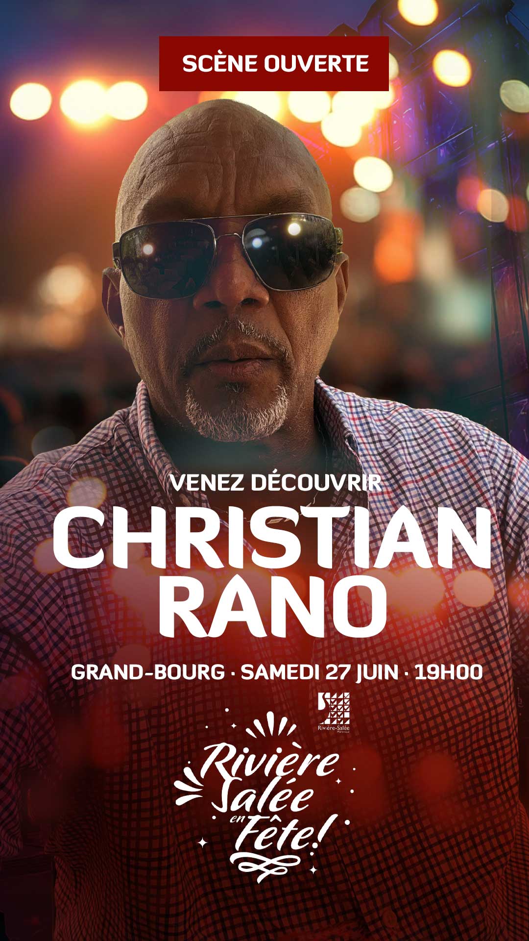 Christian Rano — Scène ouverte, Grand-Bourg, samedi 27 juin